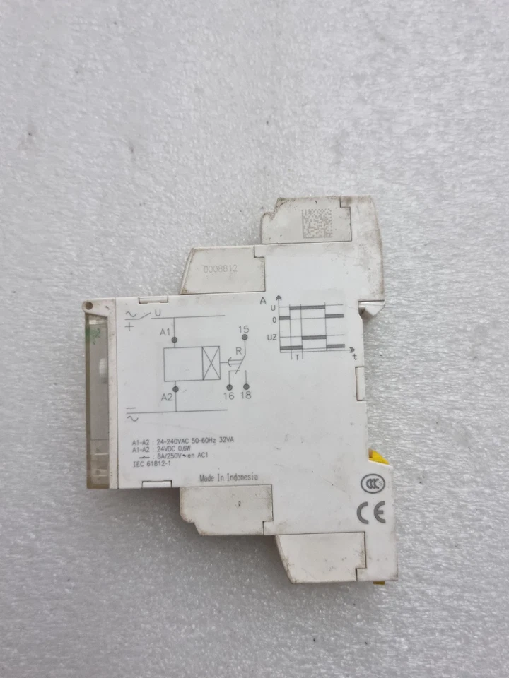 Schneider Electric IRTA Time Delay Device 0.1s-100h 24-240Vac 50-60Hz Free Ship